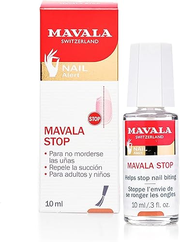 Mavala Stop Nail Biting & Thumb Sucking Treatment, 0.3 Fl Oz, Multi Color