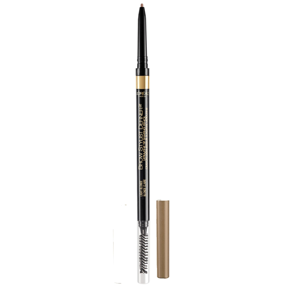 L'Oreal Paris Brow Definer Waterproof Pencil, Ultra-Fine, Light Blonde, 0.003 Oz