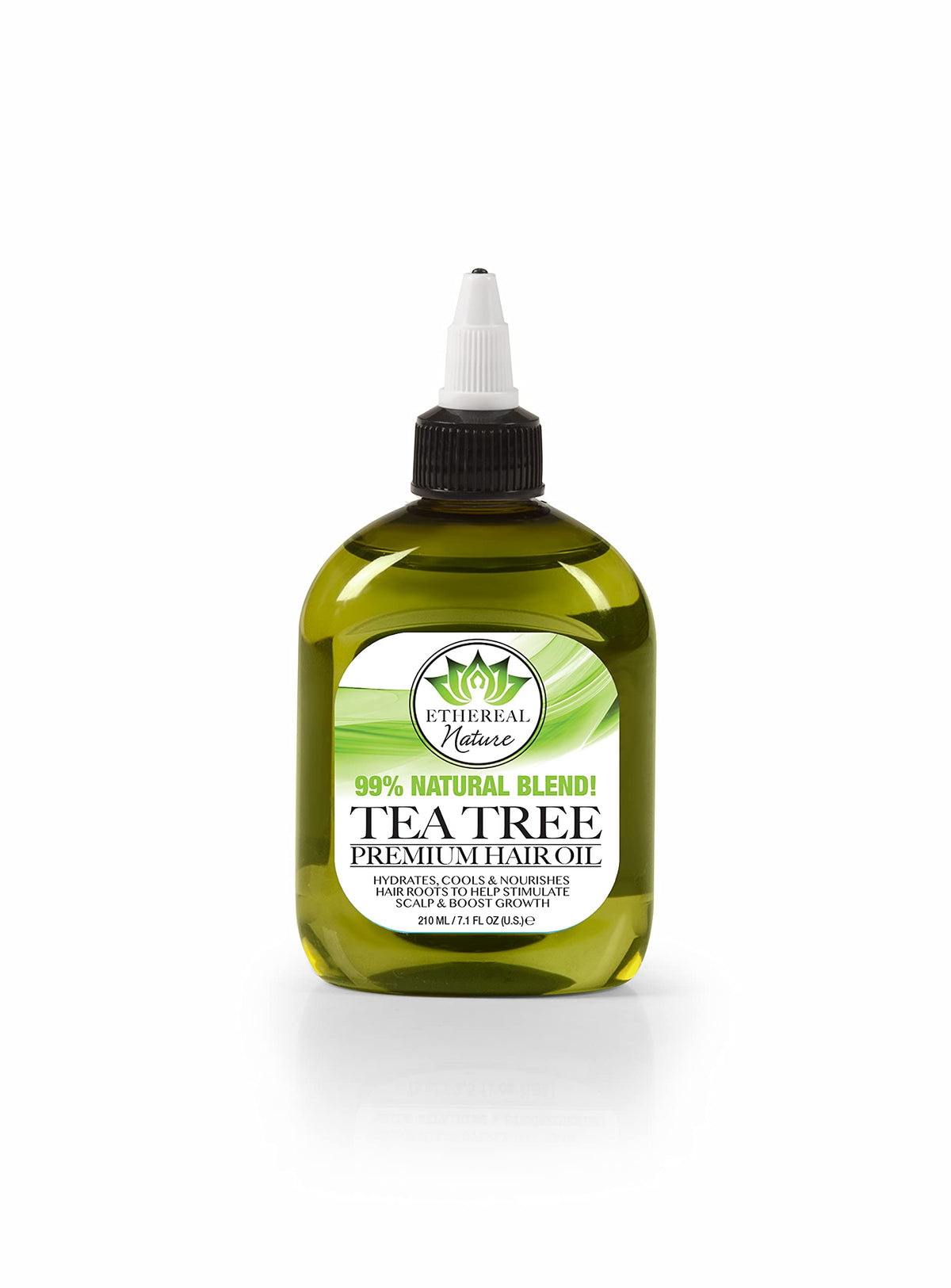 Ethereal Nature Tea Tree Hair Oil Blend, 99% Natural, 7.1 Fl Oz - Nourishing & Revitalizing