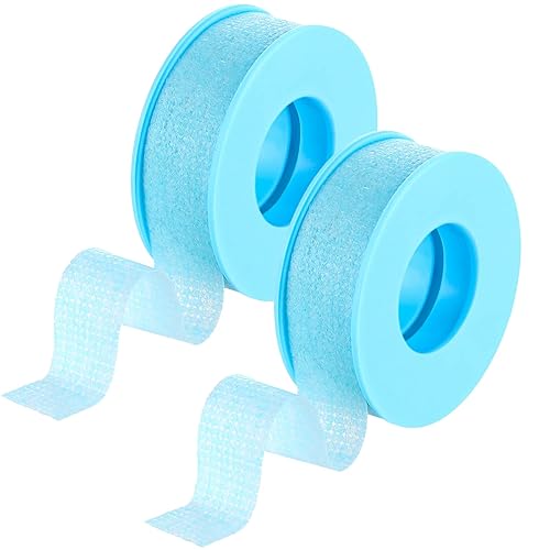 Nuanchu Blue Silicone Tape - 2 Rolls, Reusable, Waterproof, 0.5 Inch X 3.9 Yards