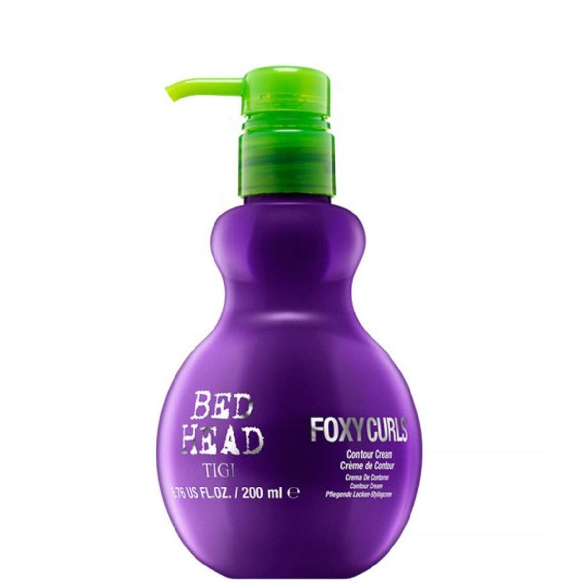 Tigi Bed Head Foxy Curls Contour Creme - 6.76 Oz Curl Defining Hair Cream For Frizz Control