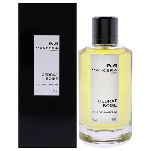 MANCERA Cedrat Boise Eau de Parfum Spray, 4 Fl Oz - Fresh Citrus Fragrance for Men and Women, Long-Lasting Scent