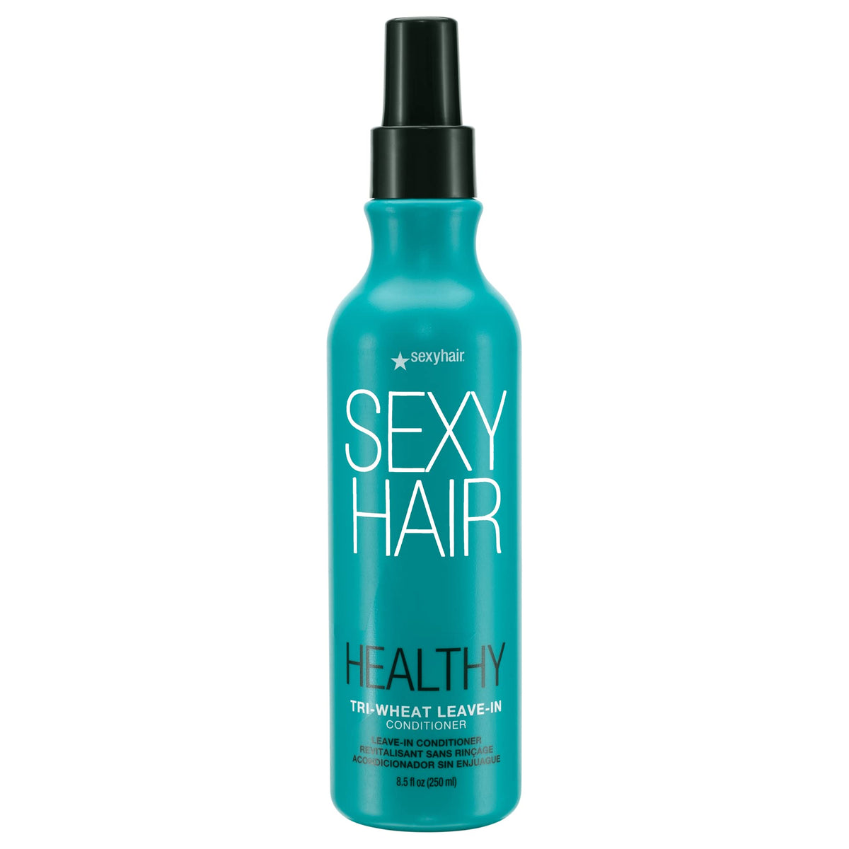 Sexyhair Healthy Tri-Wheat Leave-In Conditioner, 8.5 Oz - Detangles, Reduces Breakage, Adds Shine