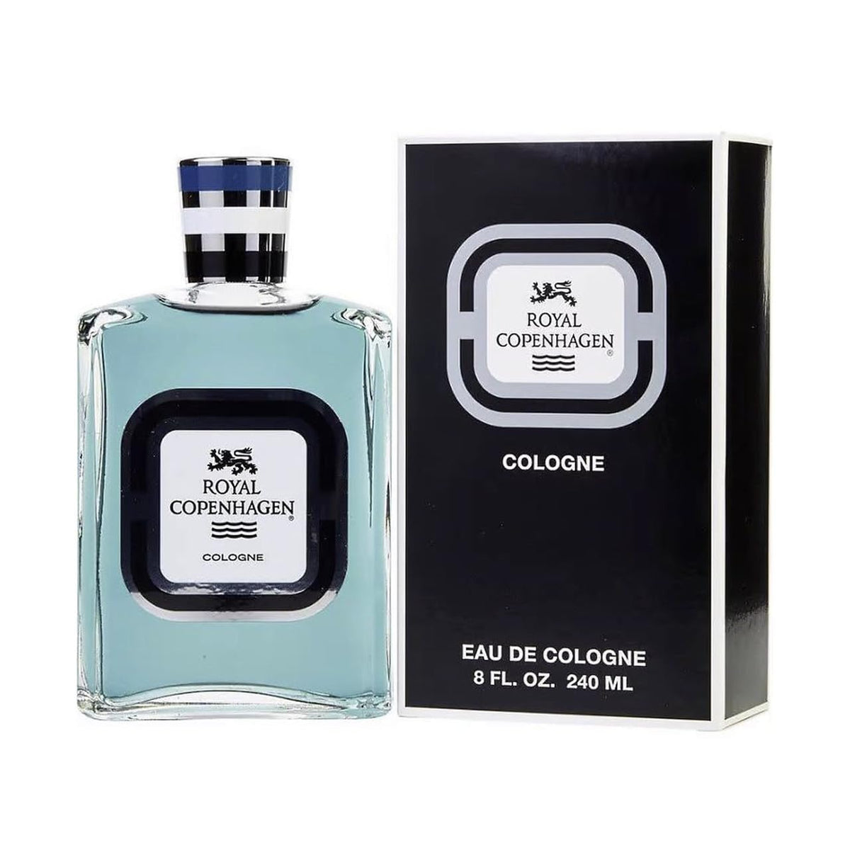 Royal Copenhagen Cologne Splash for Men, 8 Fl Oz - Classic Fragrance, Elegant Scent, Perfect Gift for Him