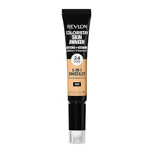 Revlon Colorstay Skin Awaken 5-In-1 Concealer, Lightweight & Longlasting, 001 Universal Neutralizer