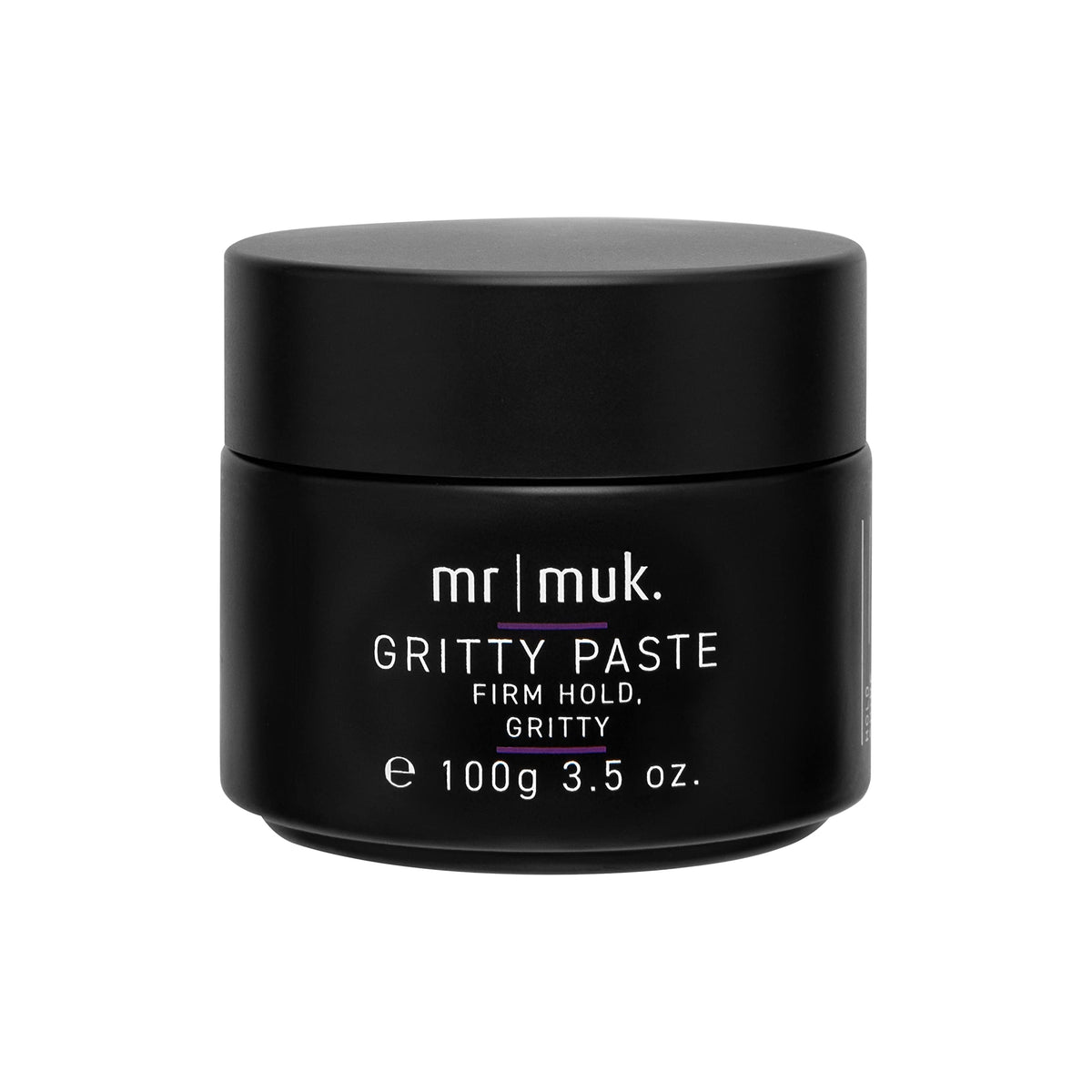 Mr Muk Strong Gritty Finish Hair Paste - 100G | Ultimate Firm Hold & Water Soluble Styling For Men