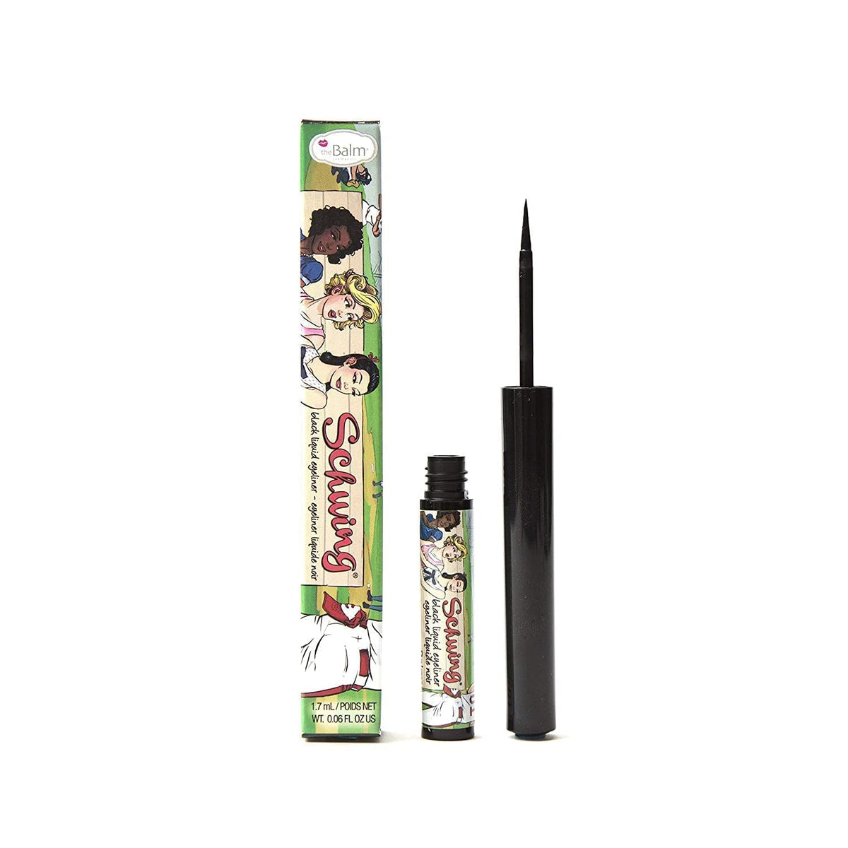 theBalm Schwing Liquid Eyeliner  Black  Matte Finish  005 Fl Oz Pack of 1