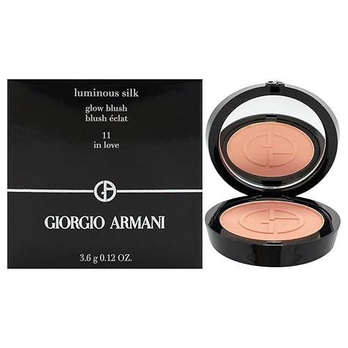 Giorgio Armani Luminous Silk Glow Blush 11 In Love, Cranberry - 0.12 Oz Blush For Women