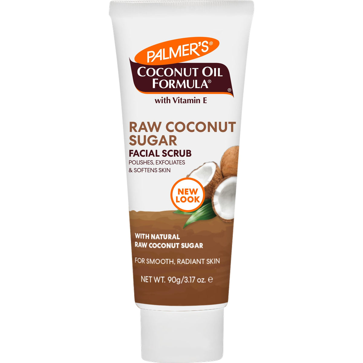 Palmer'S Coconut Oil Facial Scrub Exfoliator With Chamomile, 3.17 Oz - Gentle Exfoliation