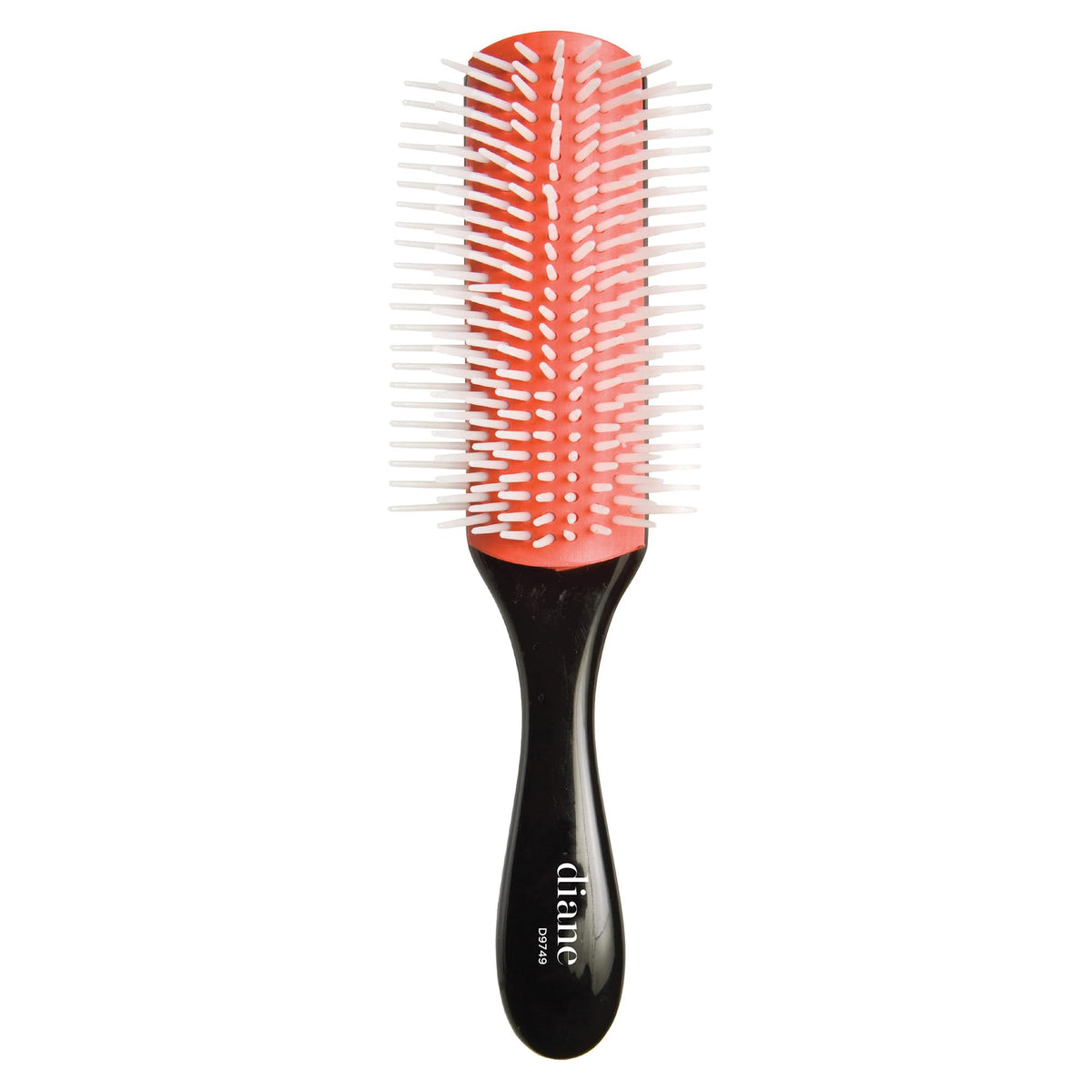 Diane Pro Nylon 9 Row Styling Brush - Detangle & Define Wet/Curly Hair, Heat-Resistant, Anti-Static