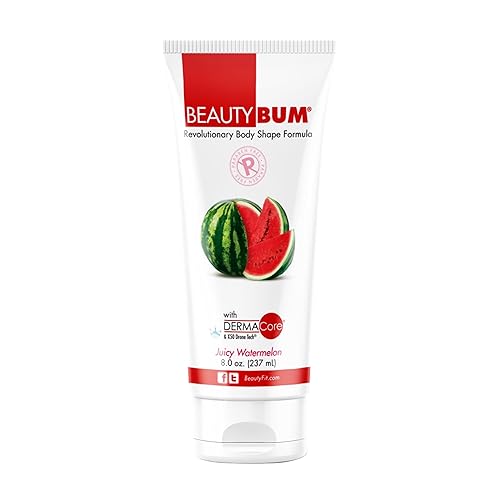 Beautyfit Beautybum Muscle Toning Lotion - Tightens & Firms Skin - Juicy Watermelon 8 Oz