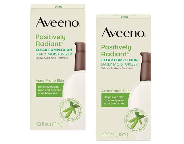 Aveeno Clear Complexion Daily Moisturizer, 4Oz (Pack Of 2) - Hydrating Skin Care Solution