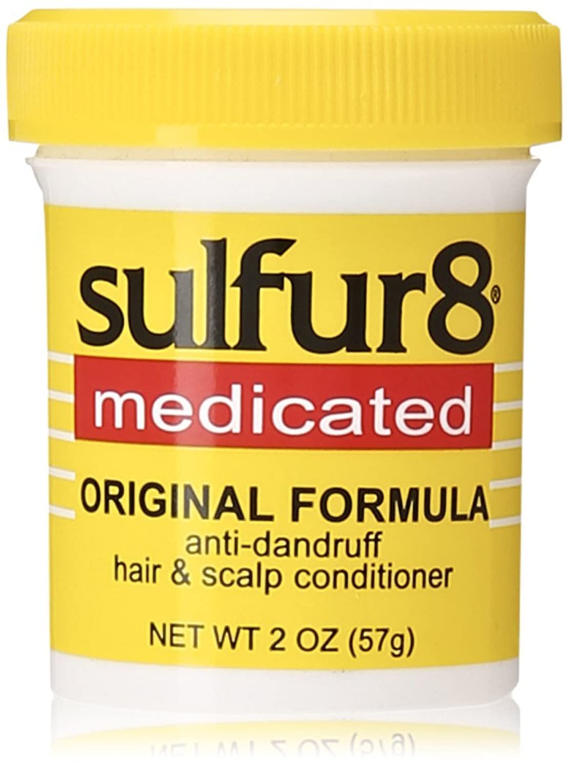 Sulfur 8 Anti-Dandruff Hair & Scalp Conditioner, 2 Ounce - Medicated Regular Formula