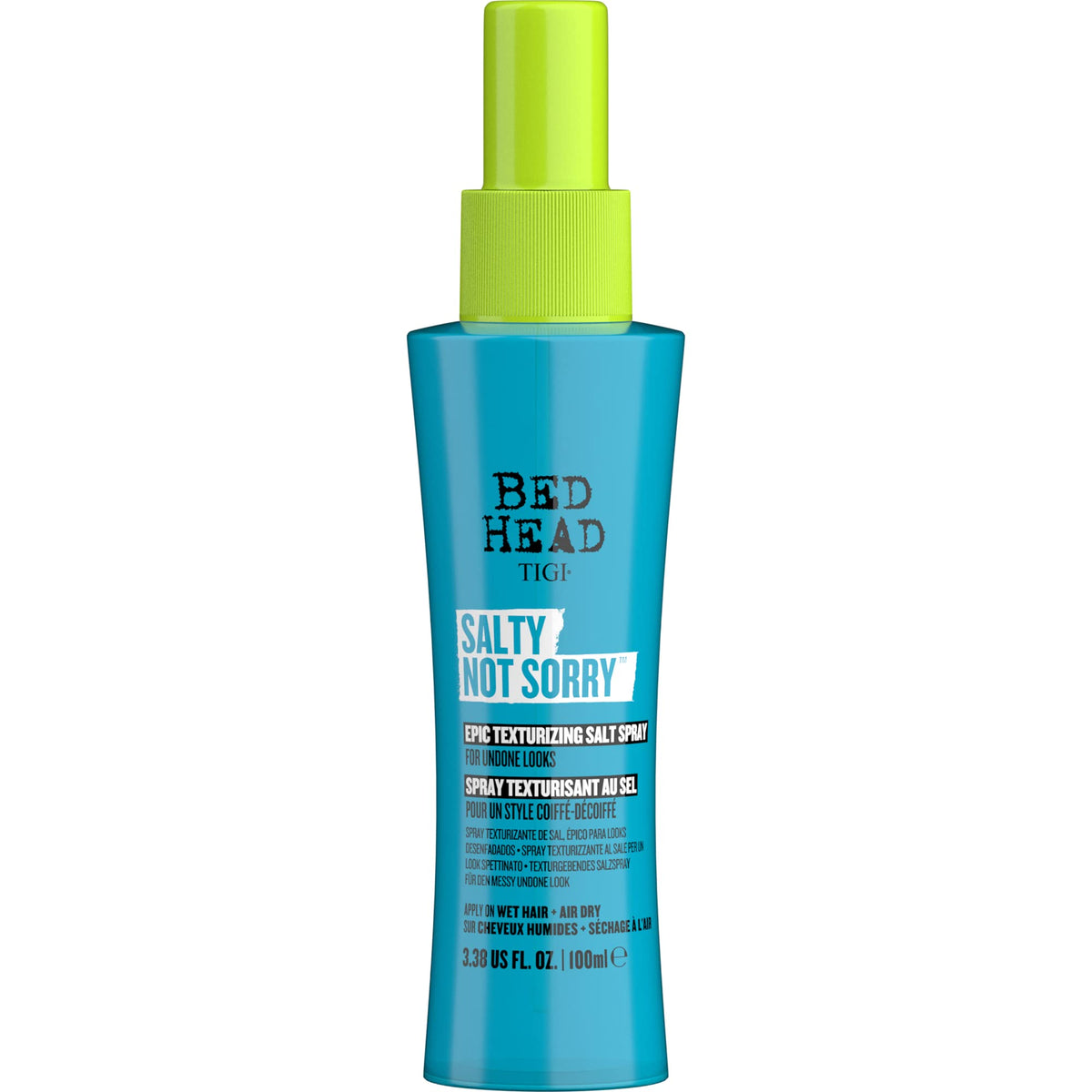 Tigi Bed Head Salty Not Sorry Texturizing Salt Spray For Natural Hairstyles, 3.38 Fl Oz