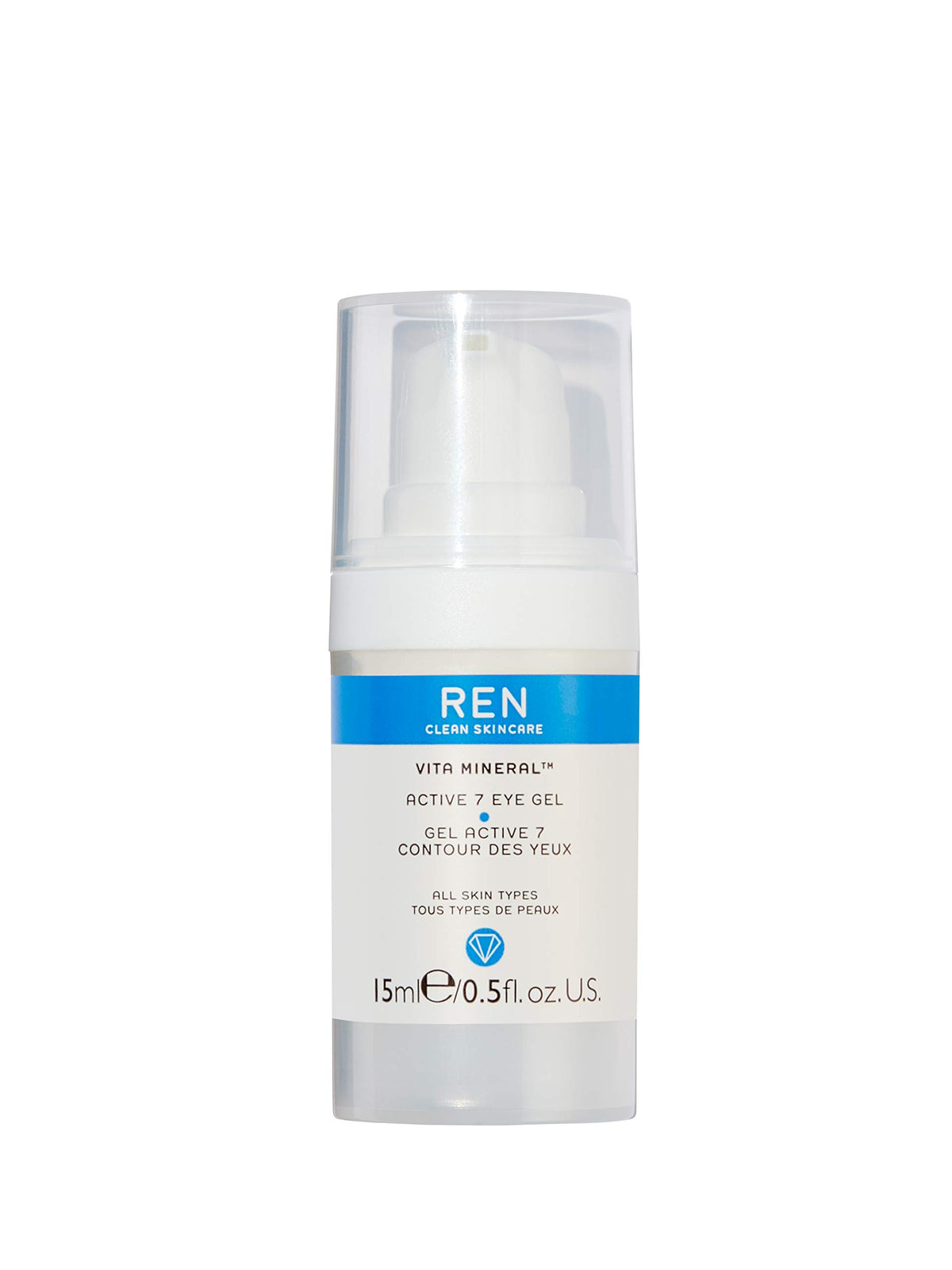 REN Clean Skincare Vita Mineral Active 7 Radiant Eye Gel 05 fl oz