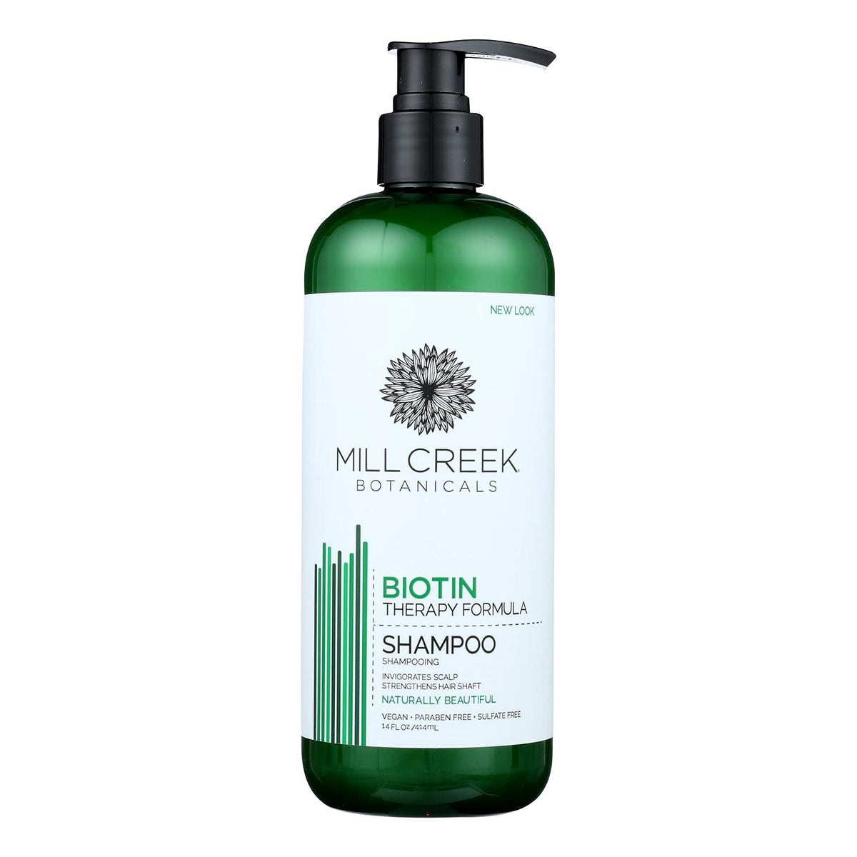 Mill Creek Biotin Shampoo, 14 Oz - Nourishing Hair Care For Volume & Strength, 2 Count