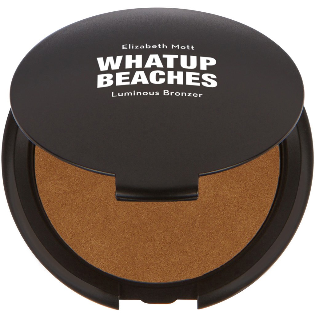 Elizabeth Mott Whatup Beaches Bronzer - Vegan Contour Kit, Luminous Face Powder, 10G