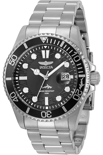 Invicta Men'S Pro Diver 30018 Quartz Watch - Silver Stainless Steel, 43Mm