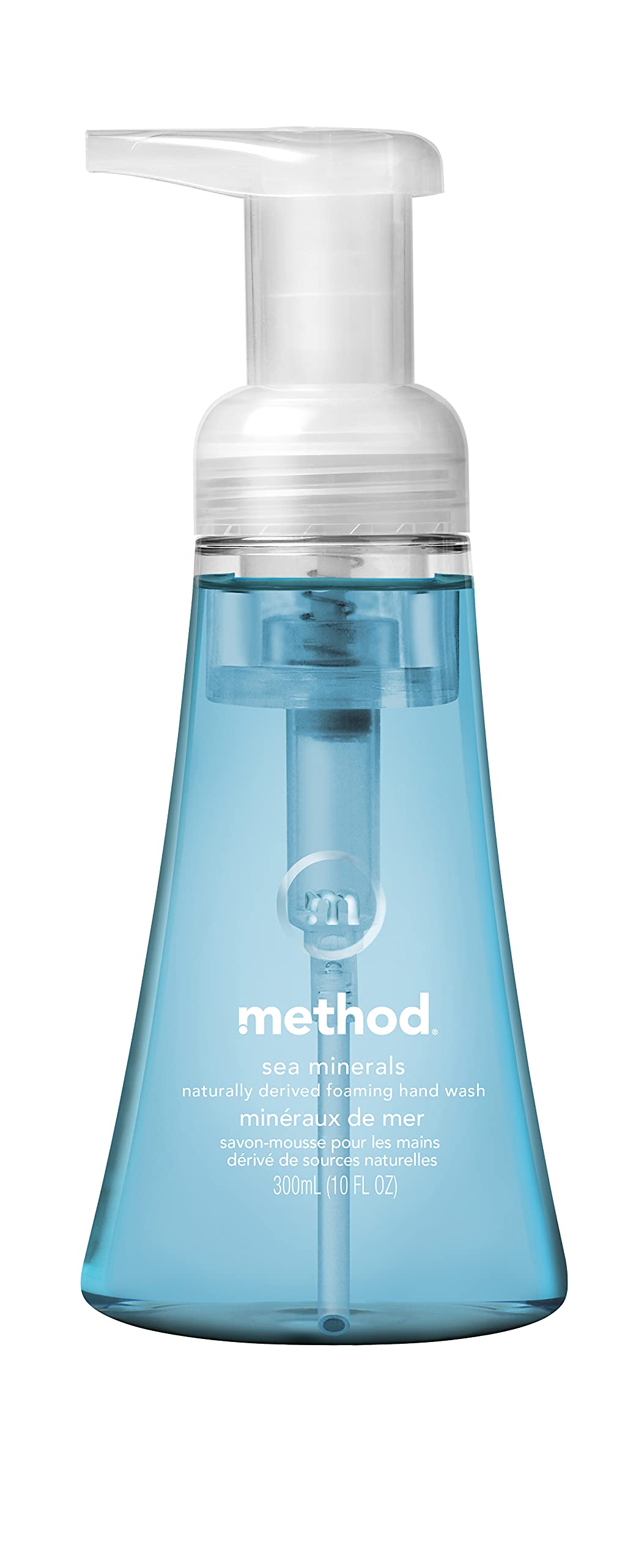 Method Foaming Hand Soap, Sea Minerals, Biodegradable, 10 Fl Oz - Eco-Friendly Cleanser