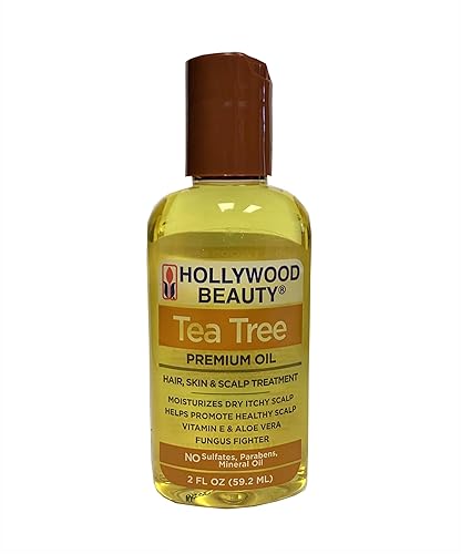 Hollywood Beauty Tea Tree Oil 2 Oz (3 Pack) - Pure Essential Oil For Skin & Hair Care