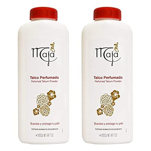 Myrurgia Maja Perfumed Talcum Powder 7 Oz - Cranberry Scent 2-Pack