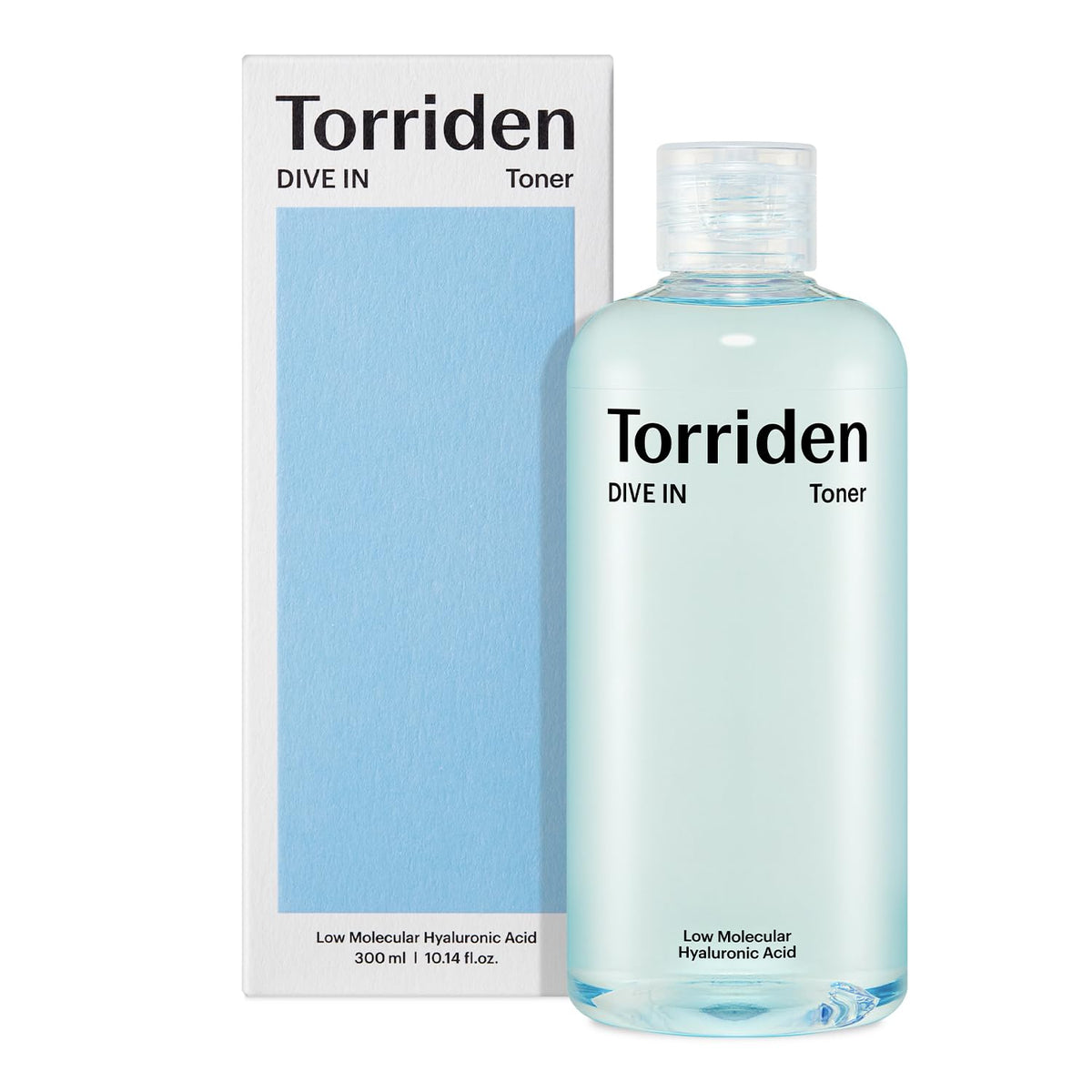 Torriden Dive In Toner 300Ml - Ph Balancing Facial Toning Water For Dry Skin With Hyaluronic Acid