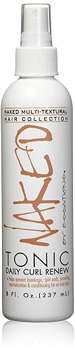 Naked By Essations Tonic Leave-In Conditioner, 8 Fl Oz - Moisturizing Hair Care Treatment