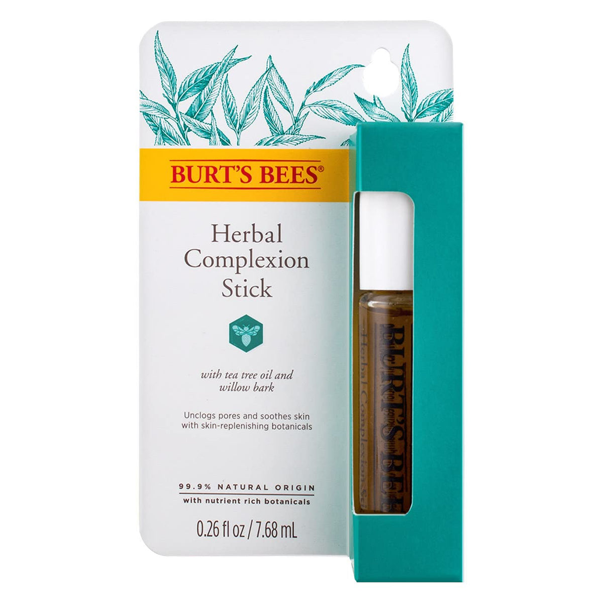 Burt'S Bees Herbal Complexion Stick, 0.26 Oz - Natural Skin Care For Clear Complexion