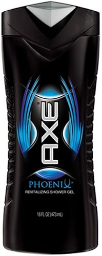 Axe Revitalizing Shower Gel, Phoenix - 16 Oz (Pack Of 8) For Fresh, Invigorating Cleanliness