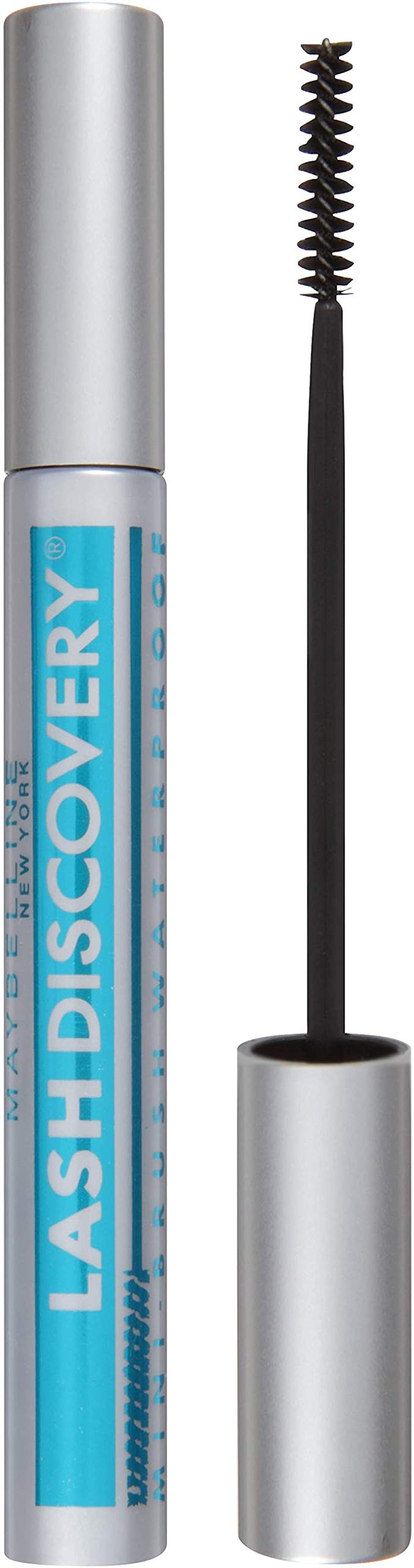 Maybelline Lash Discovery Waterproof Mascara, Very Black, 0.16 Fl. Oz., Mini-Brush