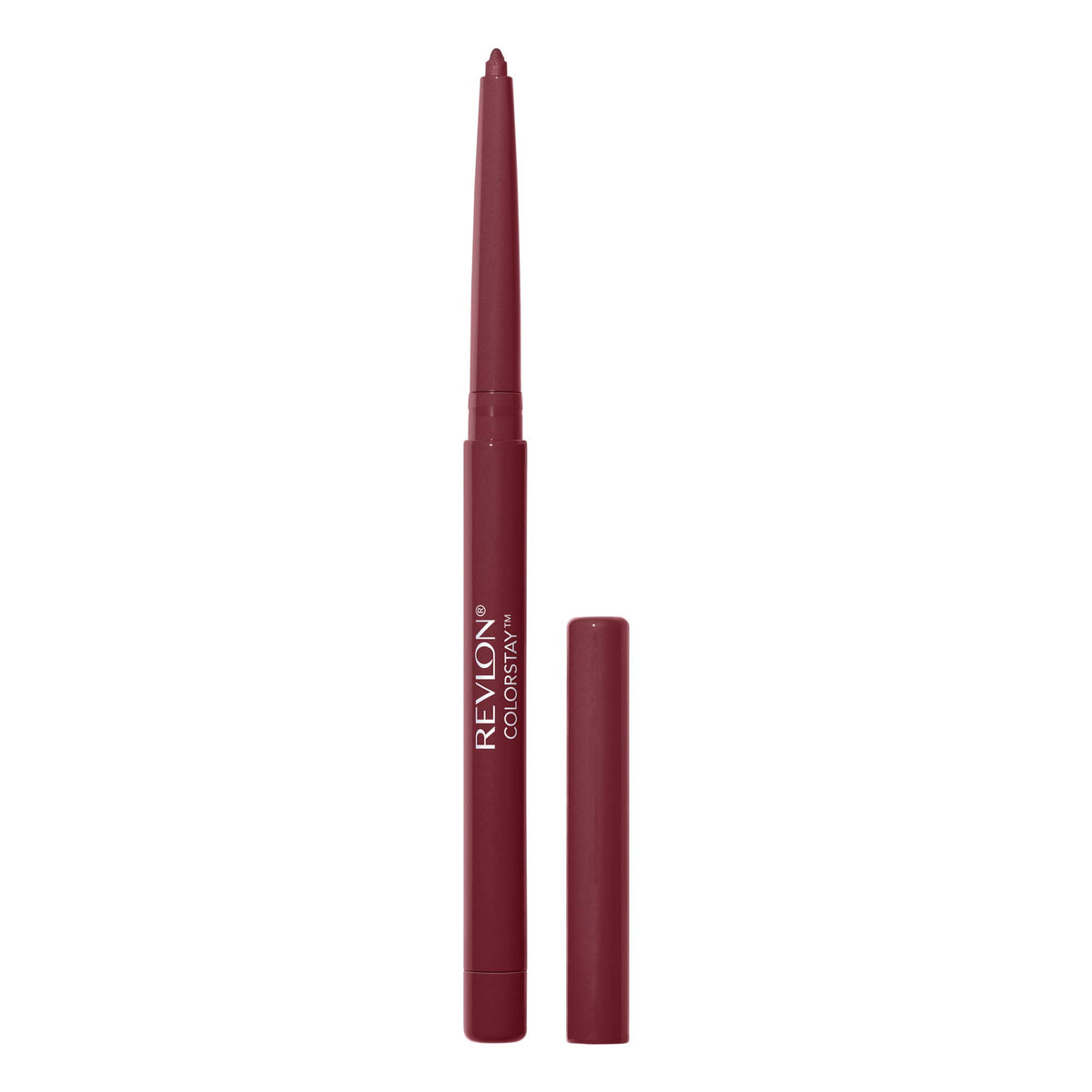 Revlon Colorstay Lip Liner With Sharpener, Longwear Rich Lip Color, 665 Plum, 0.01 Oz