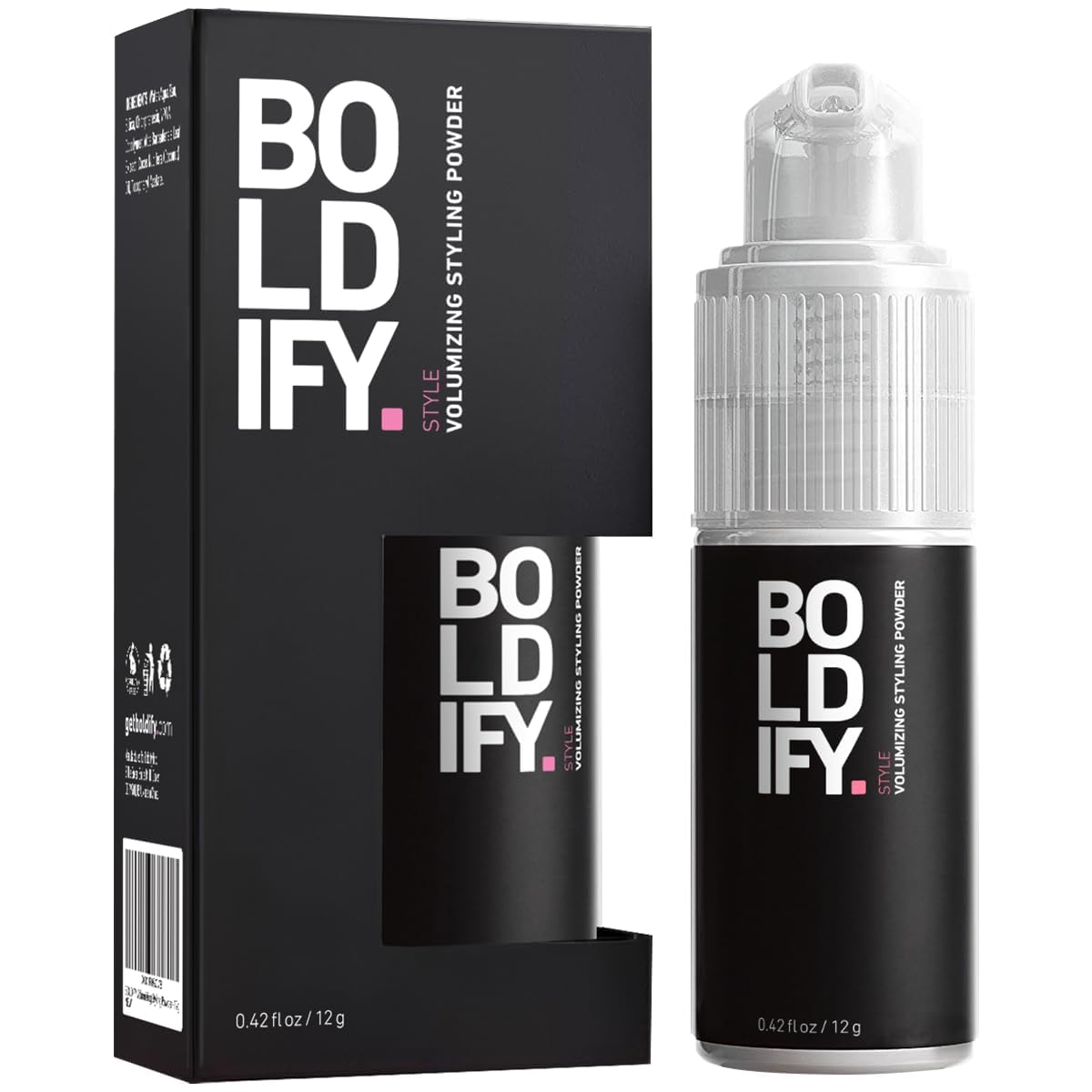 Boldify Hair Volumizer & Texture Powder - Travel Size Styling Powder For Thinning Hair