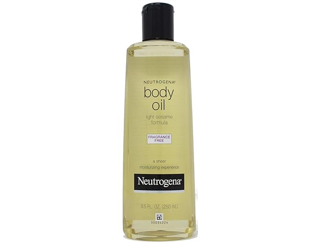 Neutrogena Fragrance-Free Lightweight Body Oil For Dry Skin, 8.5 Fl Oz