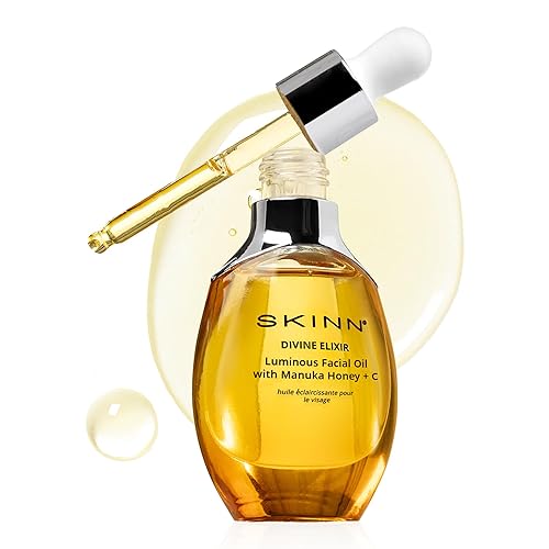 Skinn Luminous Facial Oil - Brightening, Hydrating Anti-Aging Oil With Vitamin C & Manuka Honey, 1 Fl