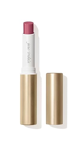 Jane Iredale Colorluxe Lipstick - Mulberry, Hydrating, Highly Pigmented, Vegan, Satin Finish, 0