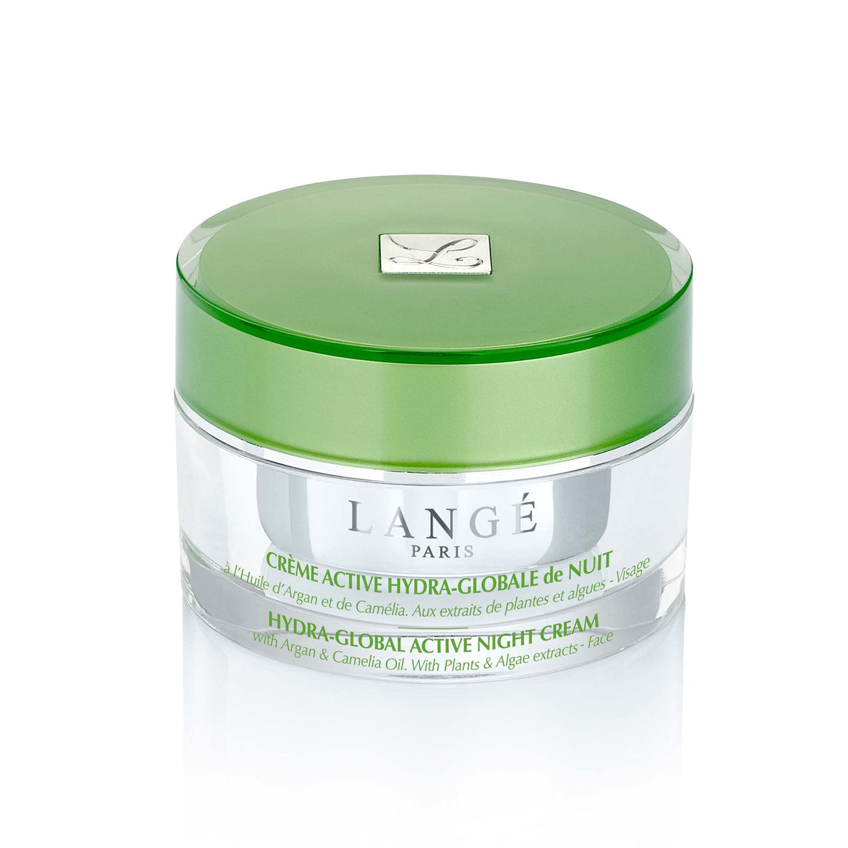 Lange Paris LANGE HydraGlobal Active Night CreamSoothing Emollient Overnight Intensive MoisturizerInfused With Nourishing Arg