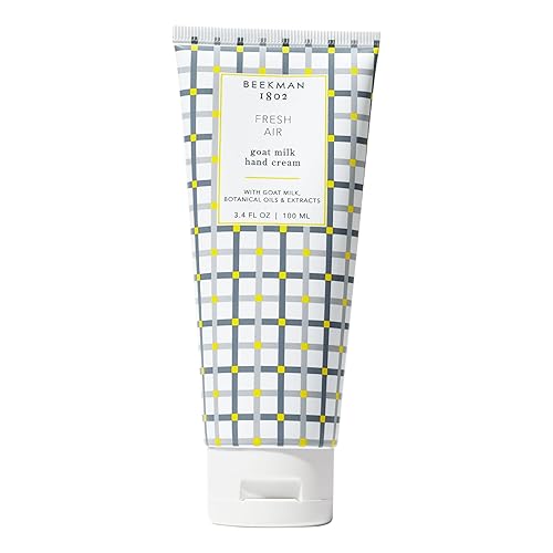 Beekman 1802 Goat Milk Hand Cream, Fresh Air, 3.4 Oz - Moisturizing & Anti-Aging For