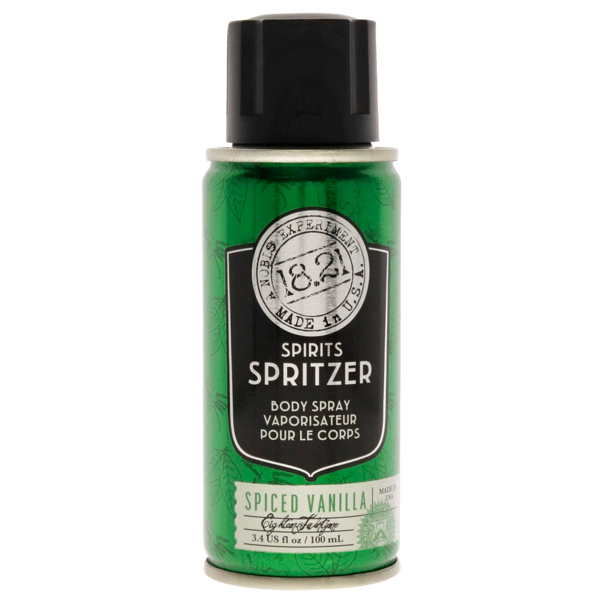 1821 Man Made Mens Spirits Spritzer Spiced Vanilla Fragrance  34 oz  Luxurious LongLasting All Over Body Spray with Masculi