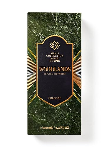 Bath & Body Works Woodlands Men'S Cologne Spray, 3.4 Fl Oz - Fresh Fragrance