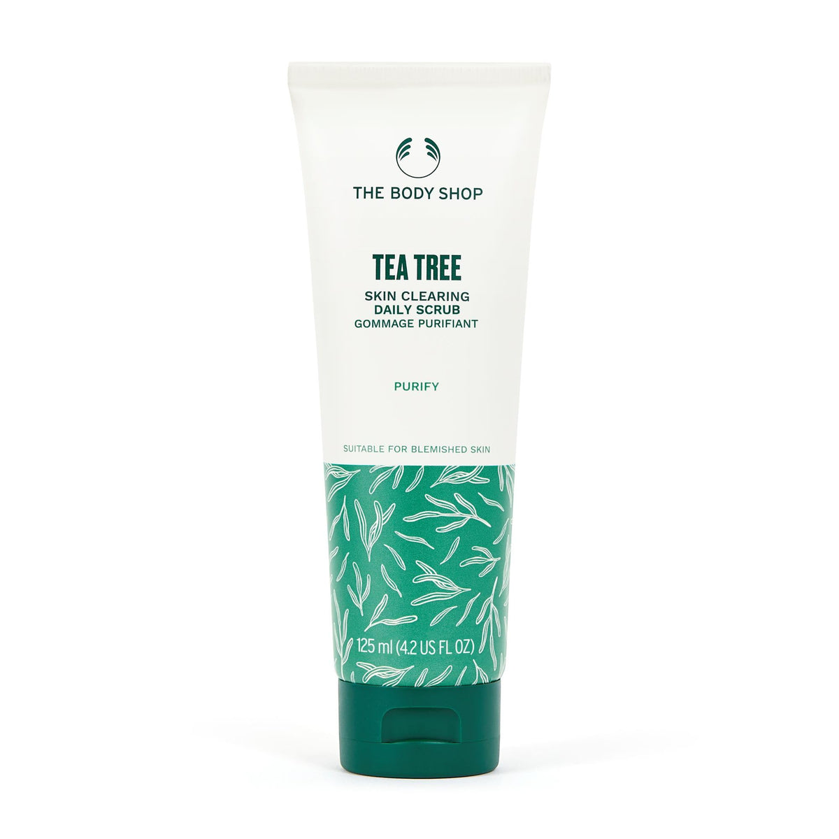 The Body Shop Tea Tree 3-In-1 Wash Scrub & Mask For Oily Skin, 4.2 Oz – Vegan Sk