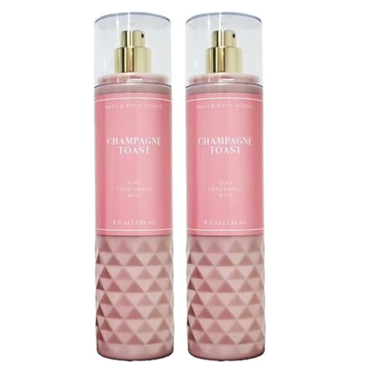 Bath & Body Works Champagne Toast Fine Fragrance Mist - 8 Fl Oz, Pack Of 2, New Look 2022