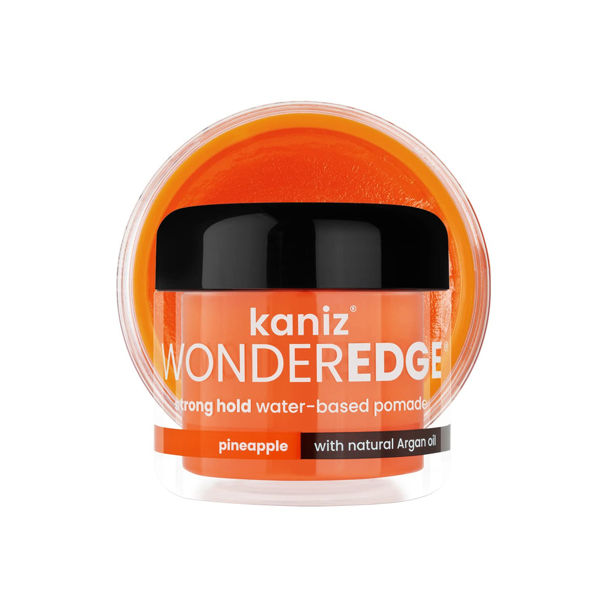 Kaniz Wonderedge Water-Based Pomade, Pineapple, 4 Oz (Pack Of 2) - Perfect For Styling