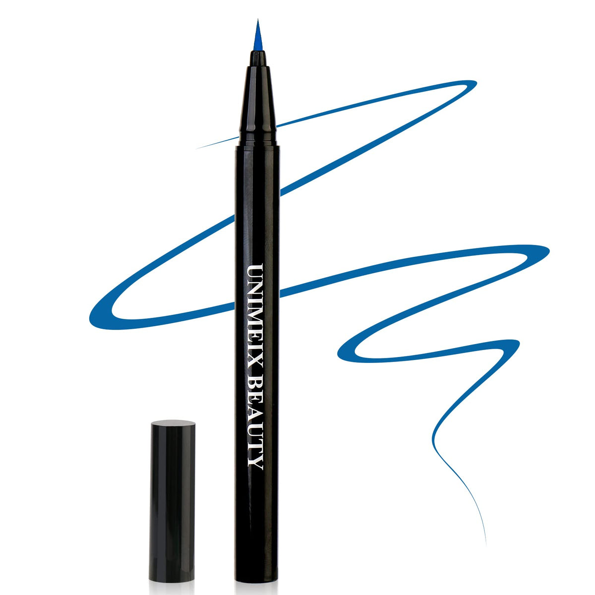 Unimeix Waterproof Eyeliner Liquid Liner - Precise Striking Navy Eye Makeup Pen, 1 Count