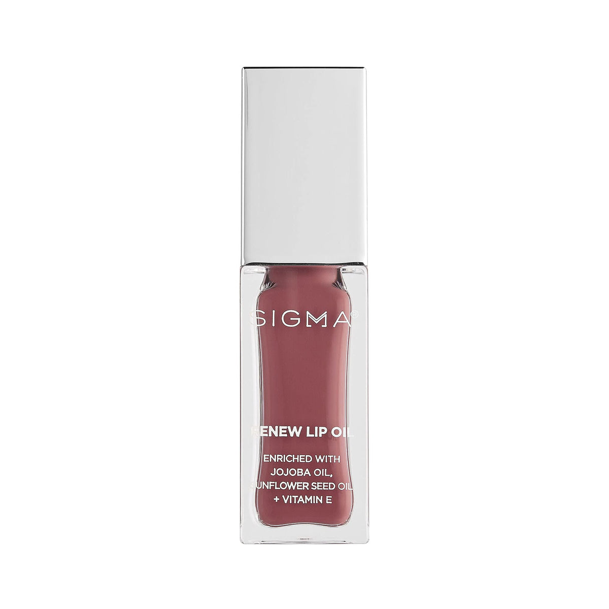 Sigma Beauty Renew Lip Oil - Tinted, Non-Sticky, Hydrating Lip Oil in All Heart, 1 Fl Oz