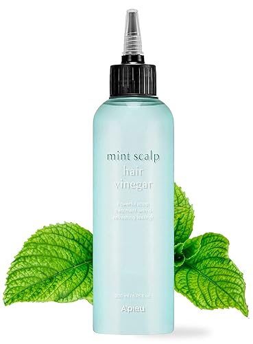 A'Pieu Mint Hair Vinegar Rinse 6.76 Fl Oz - Scalp Treatment For Oil Control & Hydration