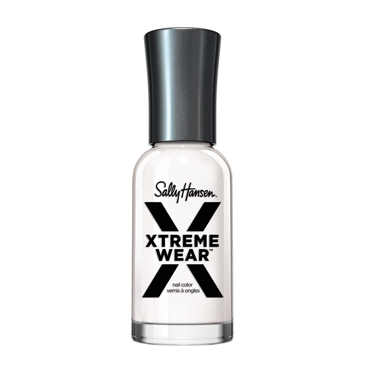 Sally Hansen Xtreme Wear Nail Polish  StreakFree  Shiny Finish  LongLasting Nail color  White On  04 Fl Oz Pack of 1