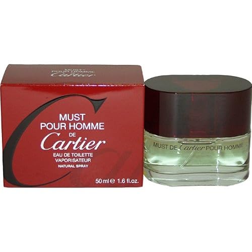 Must De Cartier Eau De Toilette Spray For Men, 1.6 Fl Oz - Luxury Fragrance By Cartier