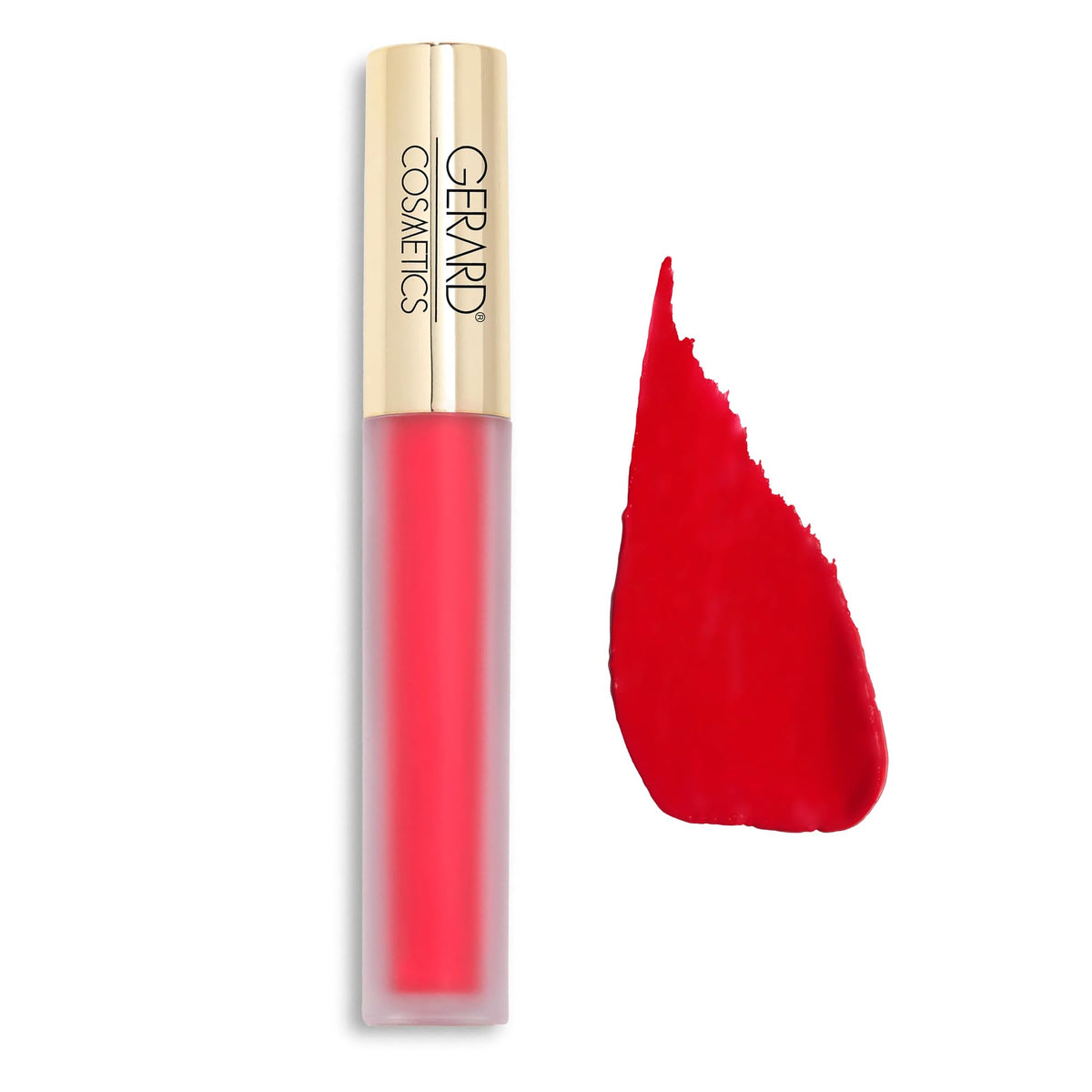 Gerard Cosmetics Hydramatte Liquid Lipstick Immortal - Long Lasting Red Matte Lip Color 0.08 Fl Oz