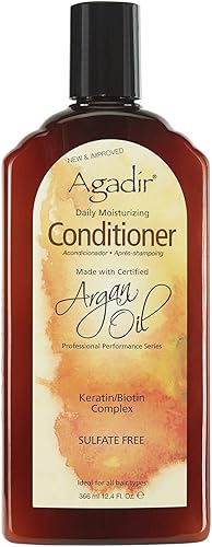 Agadir Argan Oil Daily Moisturizing Conditioner 12.4 Fl Oz - Hydrating Hair Care Solution