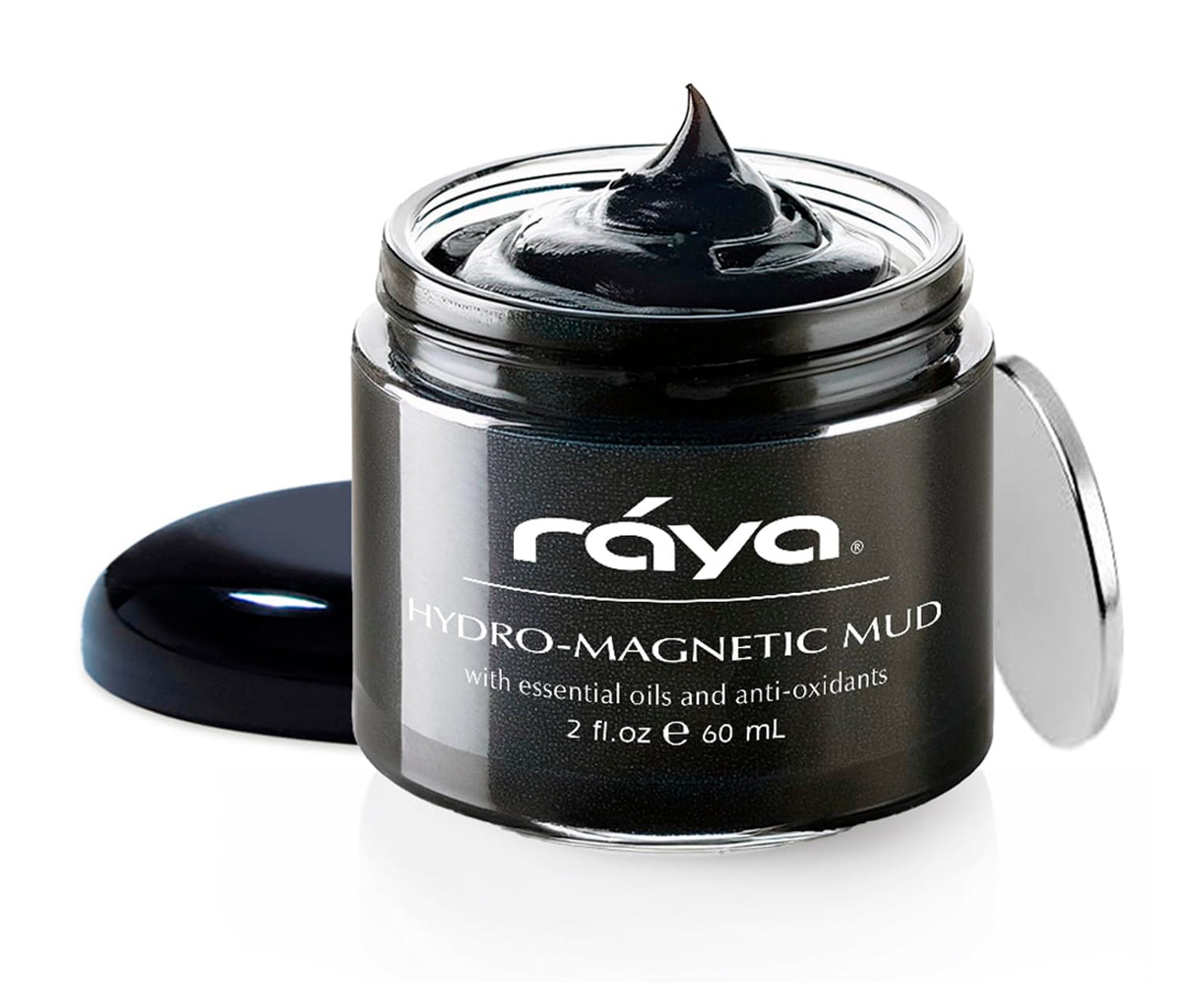 Raya Hydro-Magnetic Mud Masque - Nourishing Facial Treatment For Dry Skin, Refines Pores